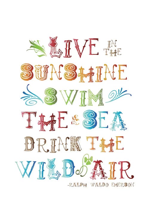 Live In The Sunshine Multi-color - Emerson