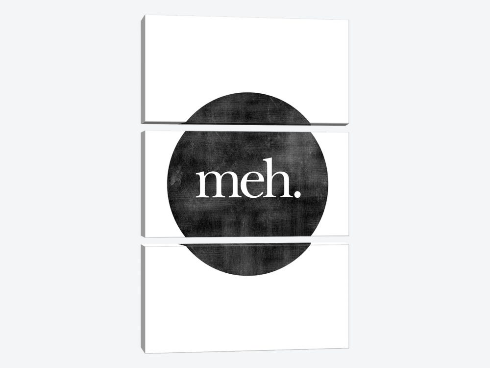 Meh by Willow & Olive 3-piece Canvas Artwork