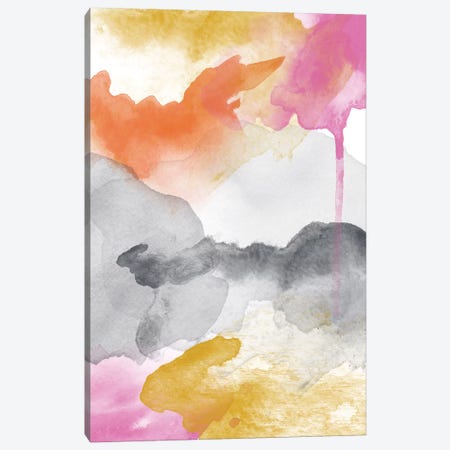 Morning Joy Abstract II Canvas Print #WAO45} by Willow & Olive Canvas Artwork