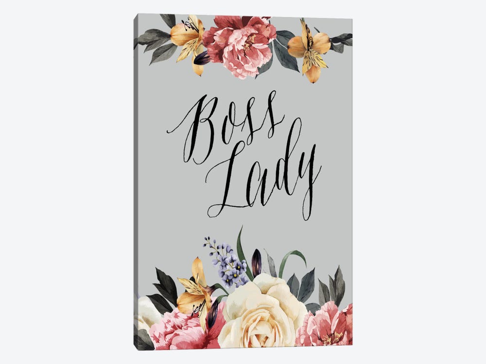 Boss Lady Roses by Willow & Olive 1-piece Canvas Wall Art
