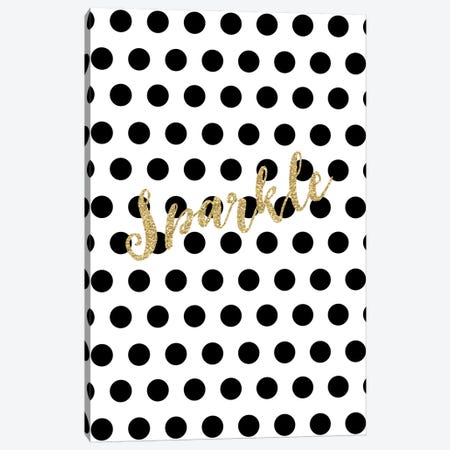 Sparkle Gold Canvas Print #WAO60} by Willow & Olive Canvas Print