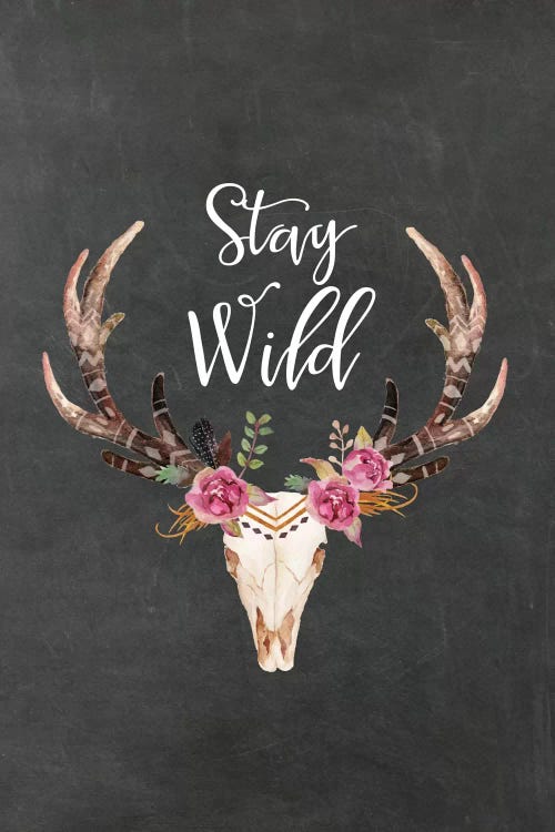 Stay Wild Antlers