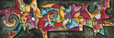 All Night Long by Eric Waugh multi panel art