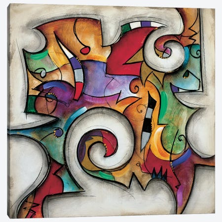 Swirl I Canvas Print #WAU24} by Eric Waugh Canvas Wall Art