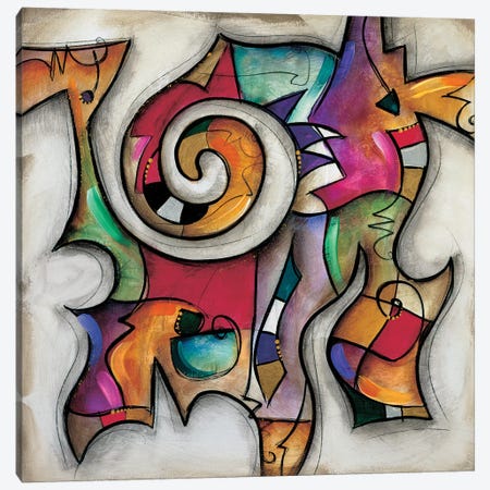 Swirl II Canvas Print #WAU25} by Eric Waugh Canvas Art