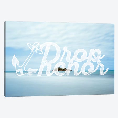 Drop Anchor Canvas Print #WAW1} by 5by5collective Canvas Artwork