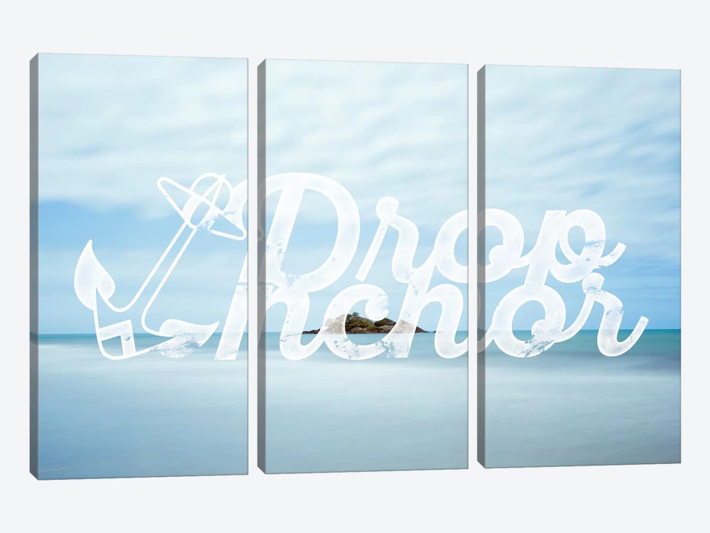 Drop Anchor by 5by5collective 3-piece Canvas Wall Art