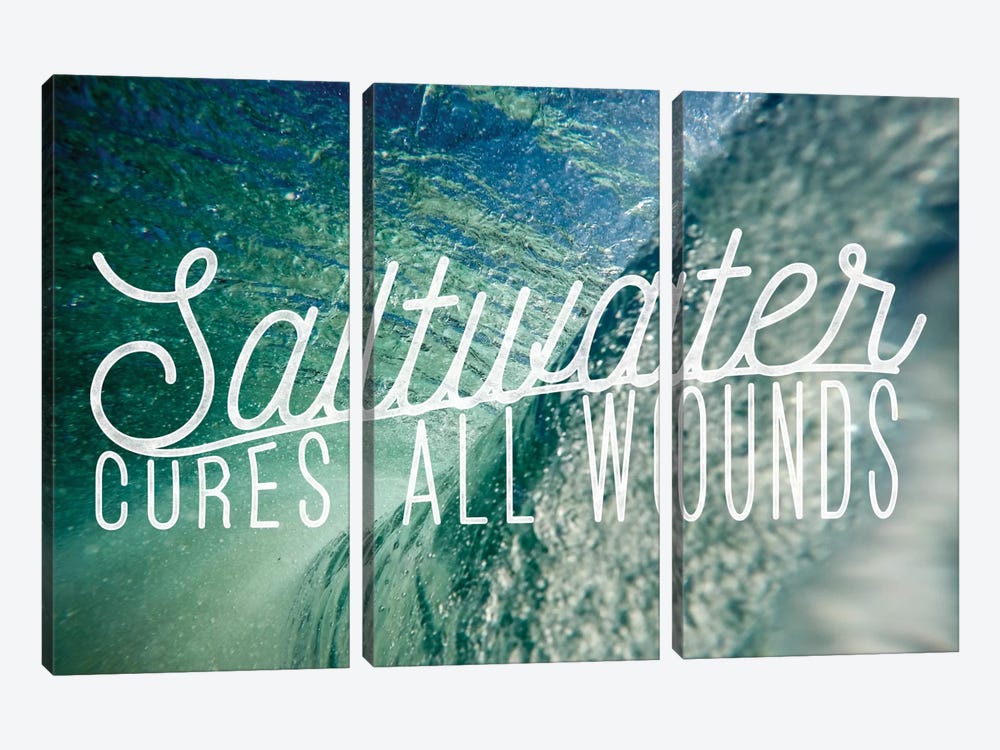 Saltwater by 5by5collective 3-piece Canvas Wall Art