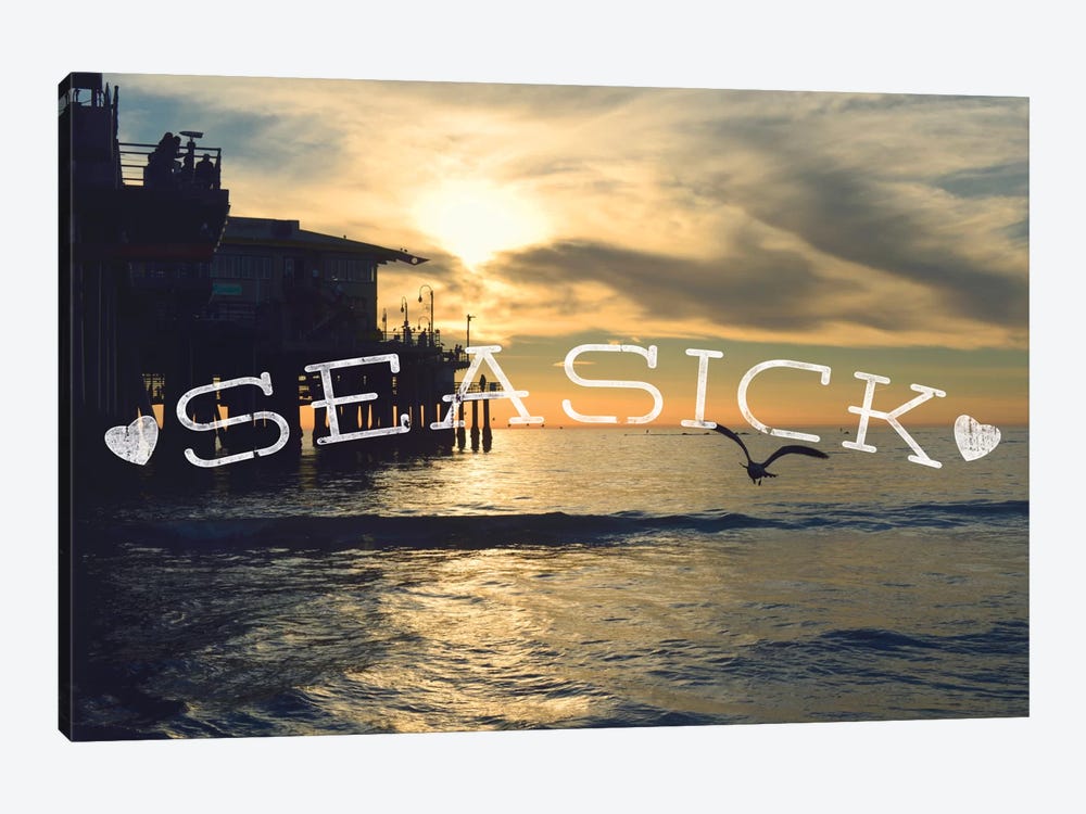 Seasick by 5by5collective 1-piece Art Print