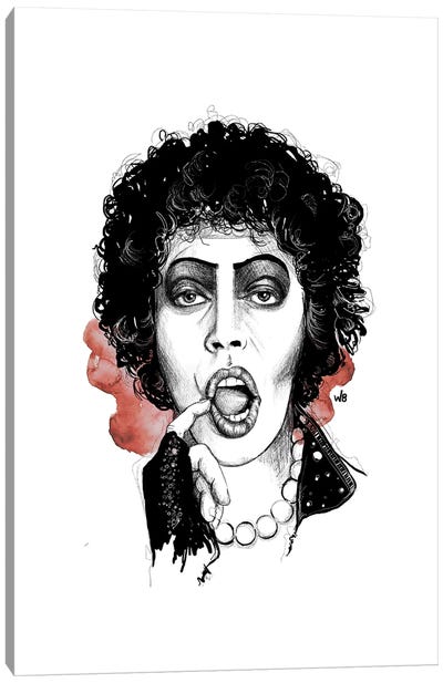 Dr. Frank Canvas Art Print - The Rocky Horror Picture Show