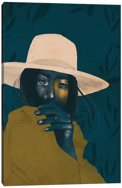 Hat I Canvas Art Print - Whitney Blackburn