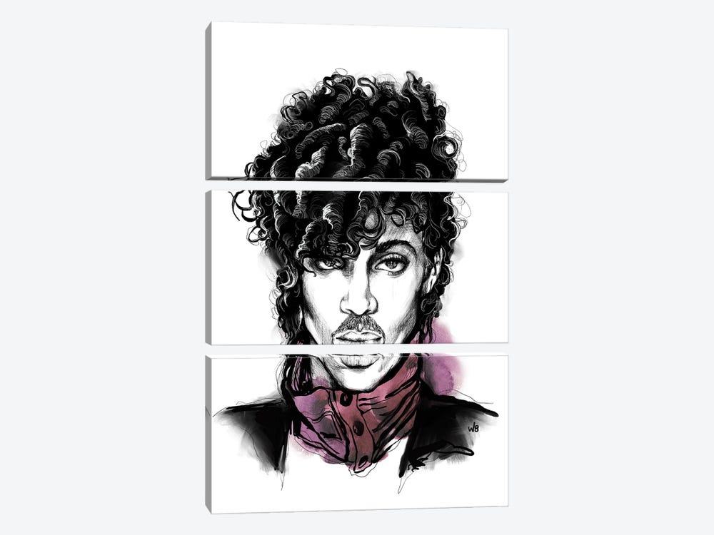 Prince by Whitney Blackburn 3-piece Canvas Art