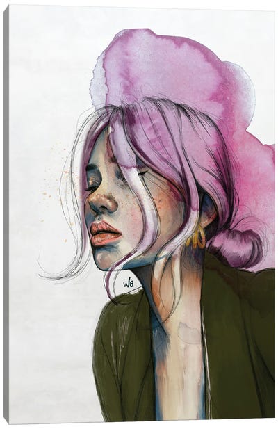 Purple Haze Canvas Art Print - Whitney Blackburn