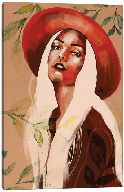 Hat II Canvas Art Print - Whitney Blackburn