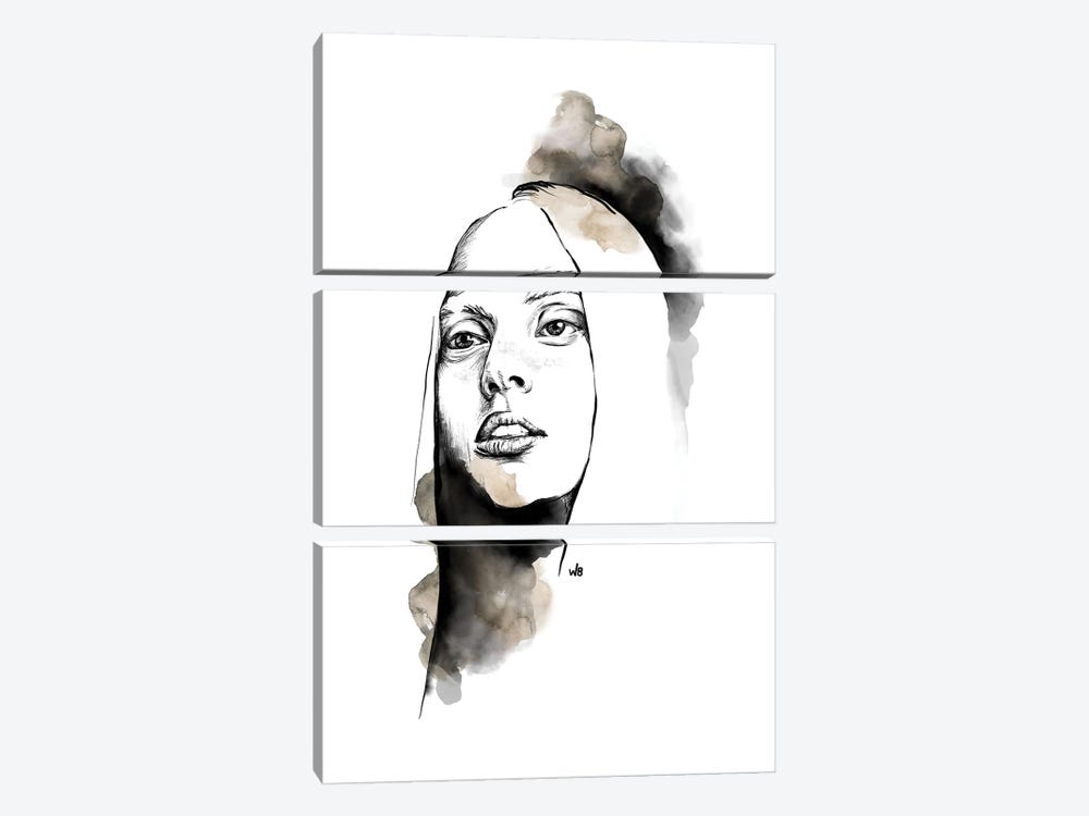 Gaga by Whitney Blackburn 3-piece Canvas Print