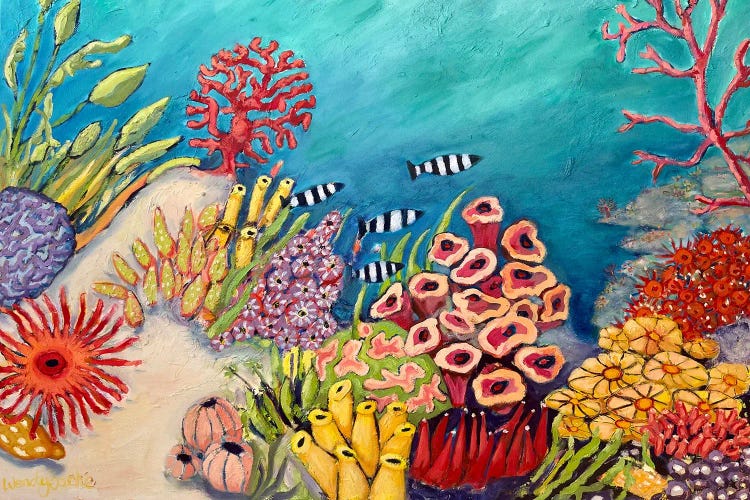 Coral Reef by Wendy Bache wall art
