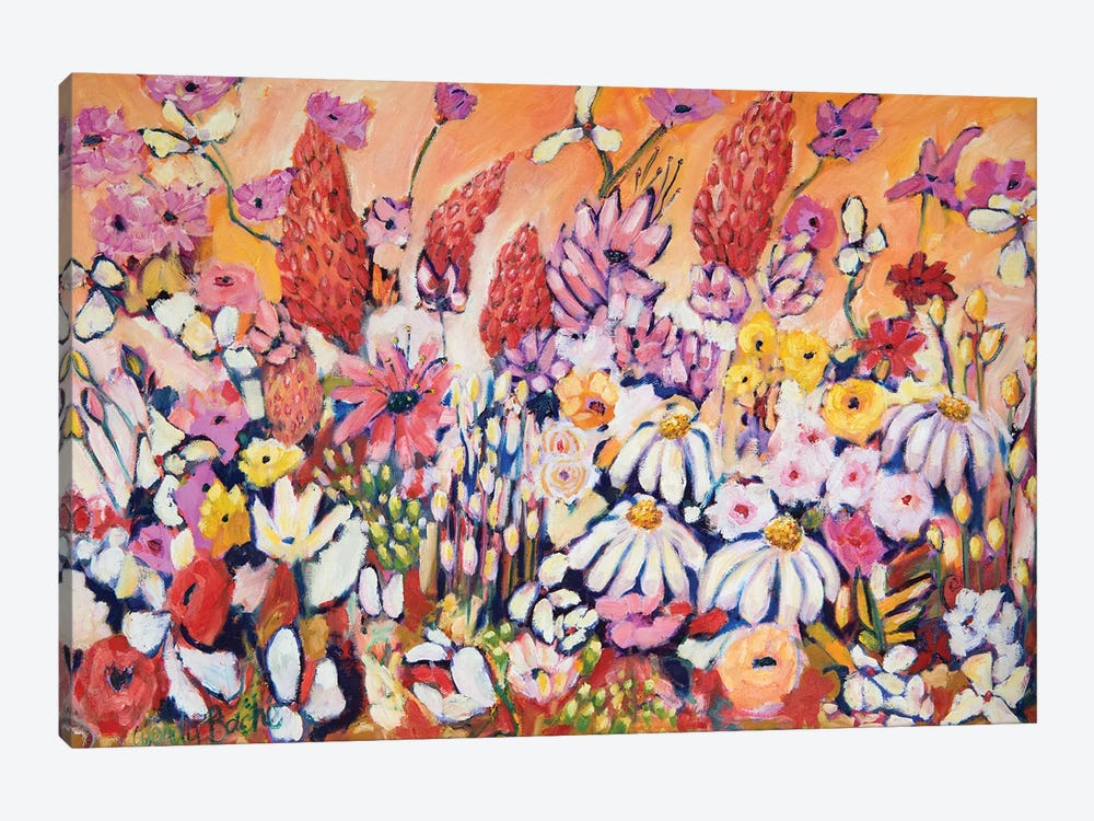 Abstract Garden by Wendy Bache 1-piece Canvas Wall Art