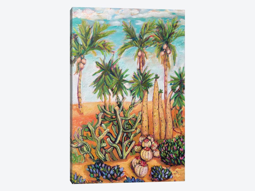 Cactus Garden by Wendy Bache 1-piece Canvas Print