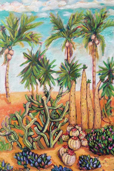 Wendy Bache: Cactus Garden by Wendy Bache