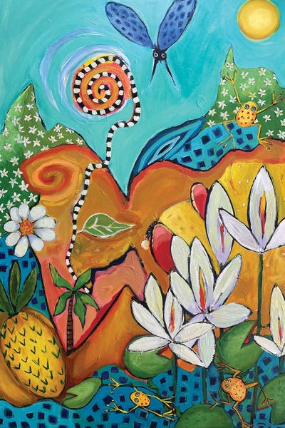 Wendy Bache: Pond II by Wendy Bache