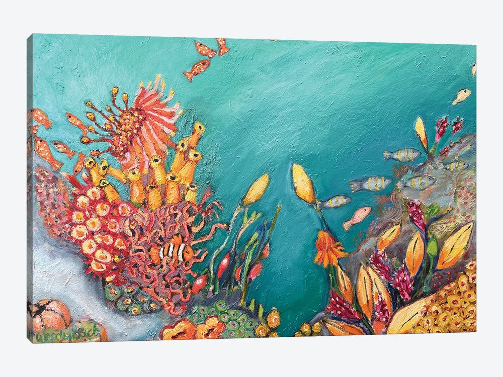 Sea Anemone II by Wendy Bache 1-piece Art Print