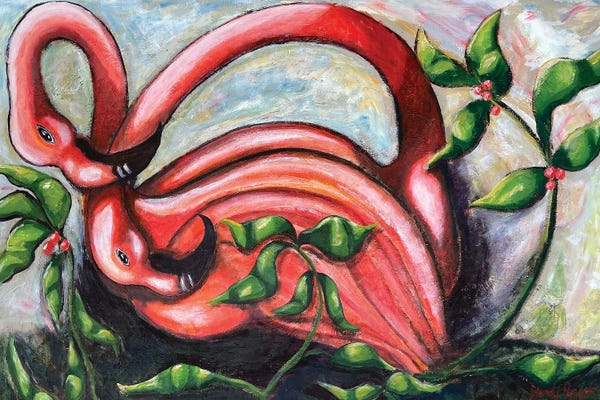 Wendy Bache: Flamingo by Wendy Bache