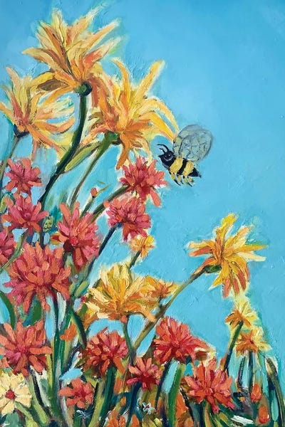 Honey Bee by Wendy Bache gallery poster