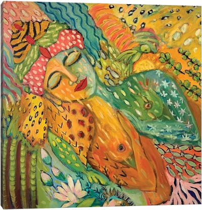Goddess Oshun Canvas Art Print - Wendy Bache