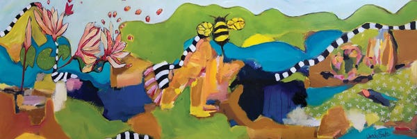 Intuitive Abstracts: True Essence Of Australia by Wendy Bache