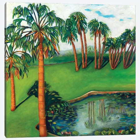 Pond Canvas Print #WBC17} by Wendy Bache Canvas Print