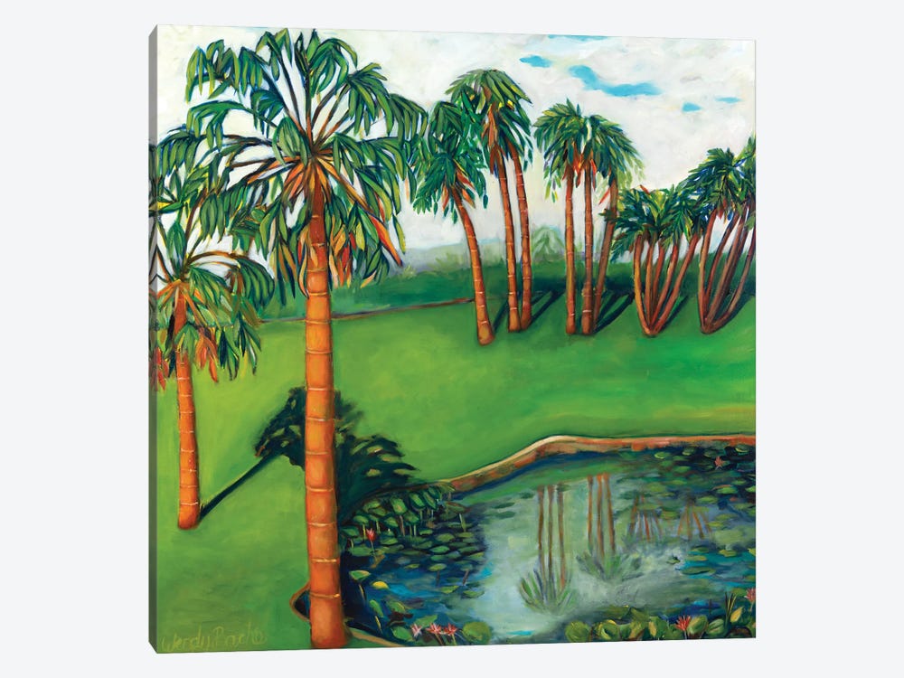 Pond by Wendy Bache 1-piece Canvas Wall Art