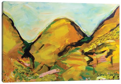 Mountain Harmony Canvas Art Print - Wendy Bache