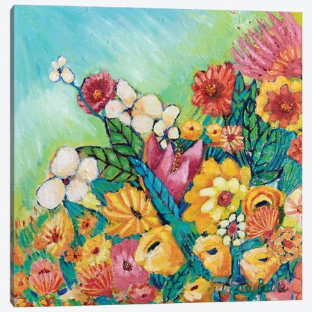 Daylight Bloom Canvas Print #WBC28} by Wendy Bache Art Print