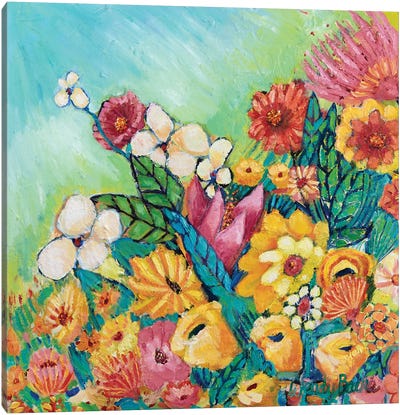 Daylight Bloom Canvas Art Print - Wendy Bache