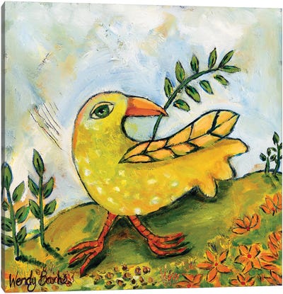 Balgal Bird Canvas Art Print - Wendy Bache