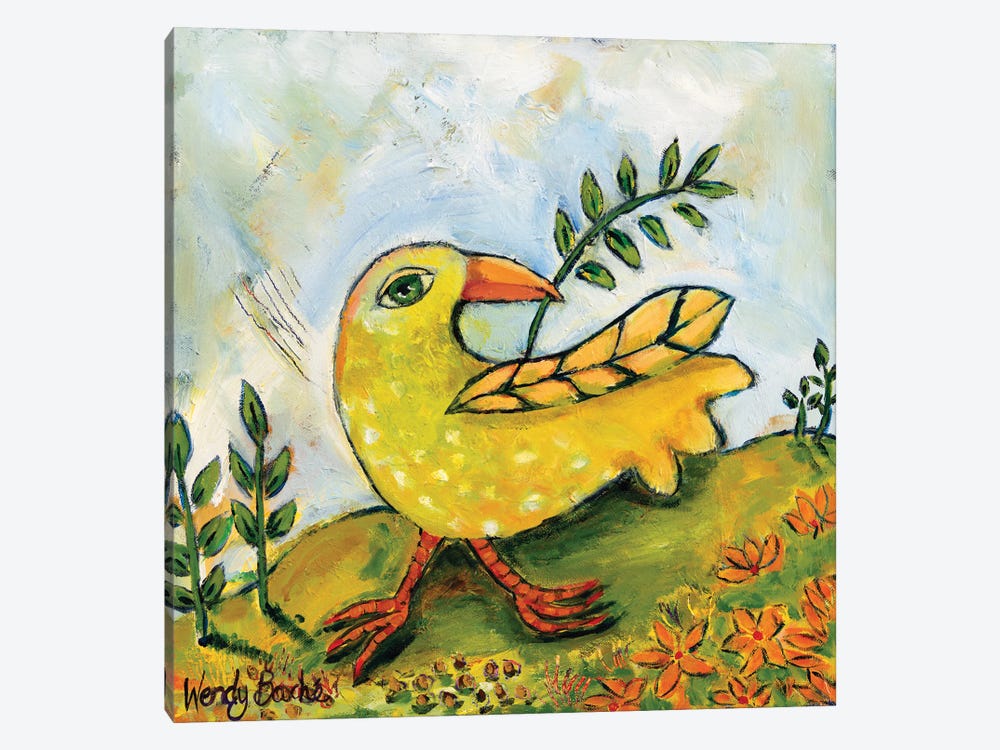 Balgal Bird by Wendy Bache 1-piece Canvas Wall Art