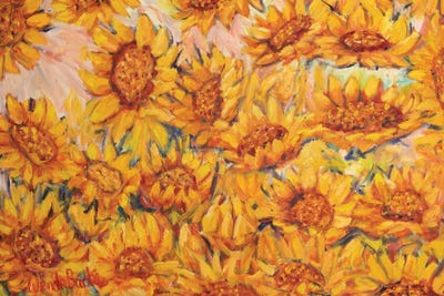 Sunflowers II by Wendy Bache gallery poster