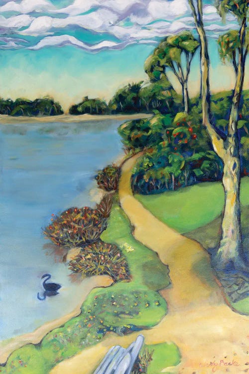 Black Swan by Wendy Bache wall art