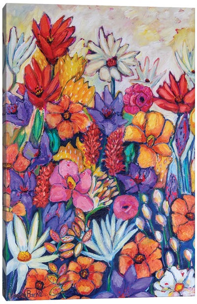 Bright Botanical Canvas Art Print - Wendy Bache