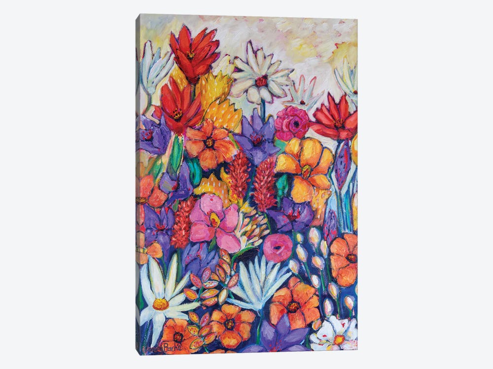 Bright Botanical by Wendy Bache 1-piece Canvas Print