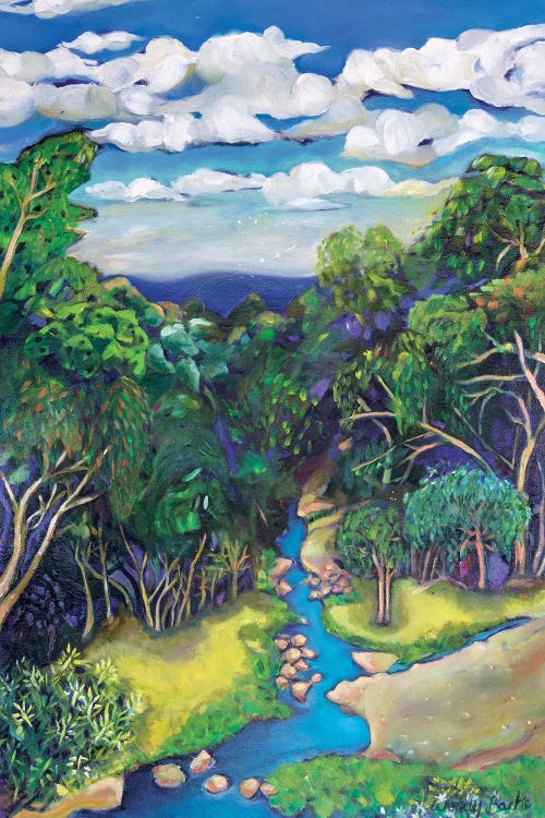 Sun Kissed Creek by Wendy Bache wall art