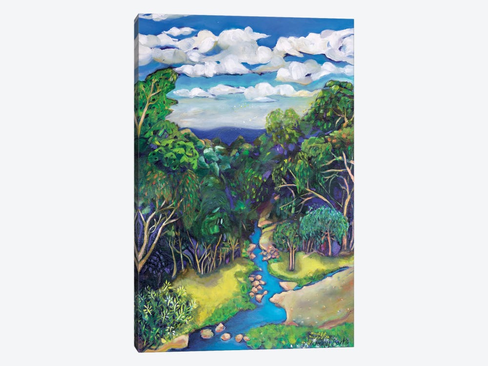Sun Kissed Creek by Wendy Bache 1-piece Canvas Art Print
