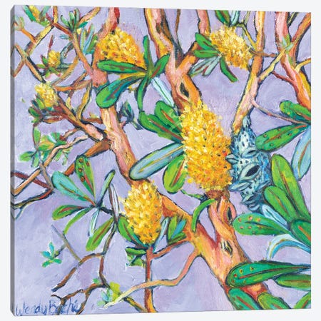 Banksia II Canvas Print #WBC51} by Wendy Bache Canvas Wall Art