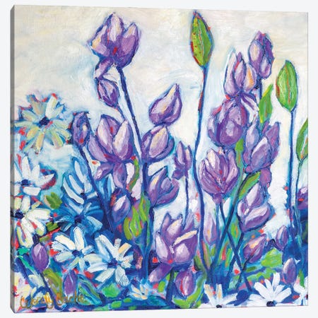 Lovely Lavender Canvas Print #WBC53} by Wendy Bache Canvas Art