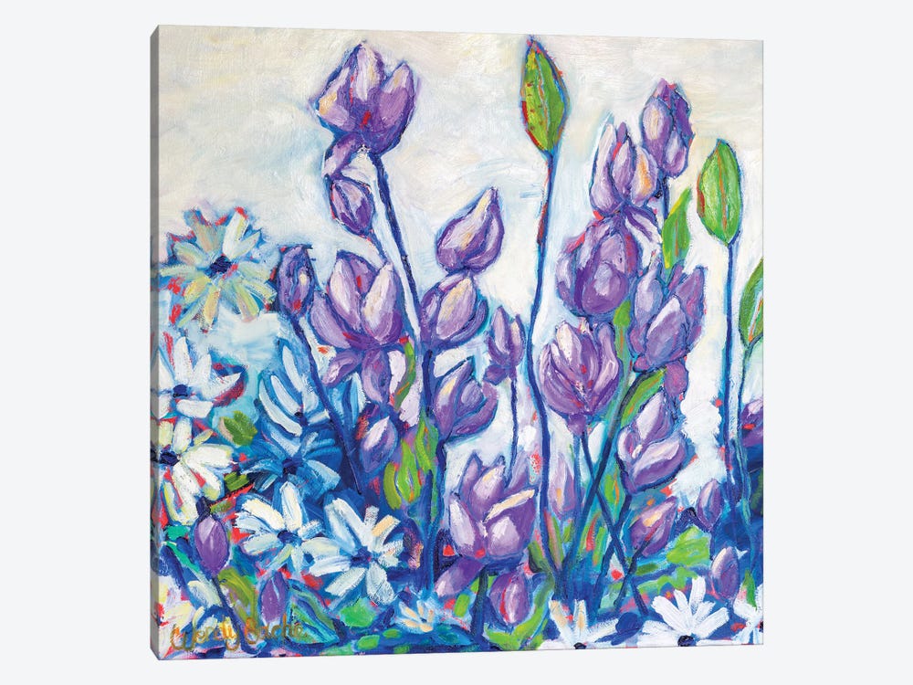 Lovely Lavender by Wendy Bache 1-piece Canvas Art