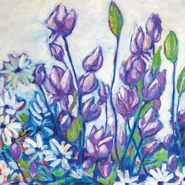 Tulips: Lovely Lavender by Wendy Bache