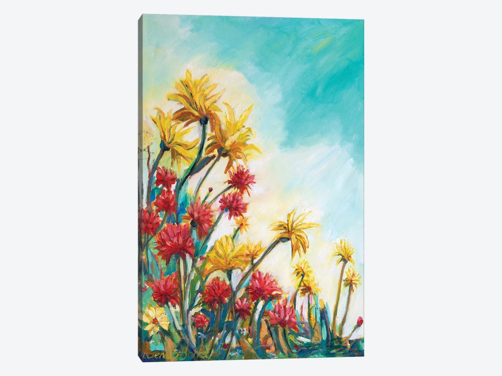 Reaching For The Sun by Wendy Bache 1-piece Canvas Print