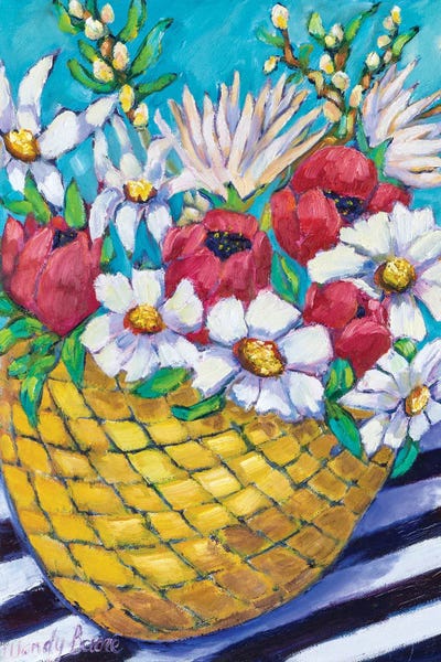 Daisies: Spring Warmth by Wendy Bache