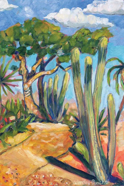 Cactus Path by Wendy Bache gallery poster