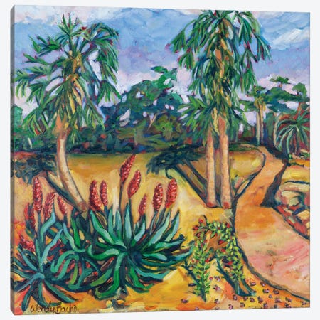 Desert Blooms Canvas Print #WBC59} by Wendy Bache Canvas Wall Art
